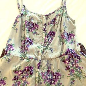 Floral Peplum Cami
